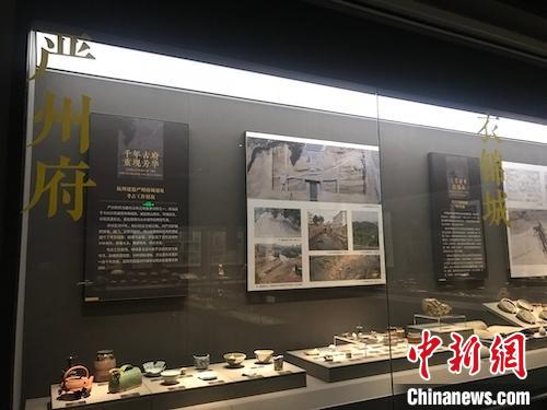 图为2019杭州出土文物展 江杨烨 摄 图为2019杭州出土文物展 江杨烨 摄
