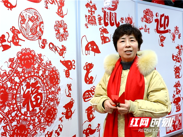 湘遇非遗·年味特辑丨一把剪刀传承非遗技艺 百鼠迎新叩响新年大门