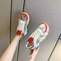 【女鞋】春季爆款舒适彩虹老爹鞋/24354