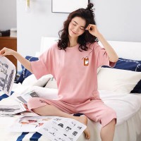 雅鹿女士睡衣夏季新款  装简约甜美 可外穿家居服  59元