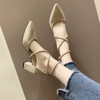 女鞋】气质时尚百搭粗跟凉鞋/29213