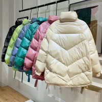 新款 立领 小个子  女外套 羽绒服 5件起批 168.9元/件