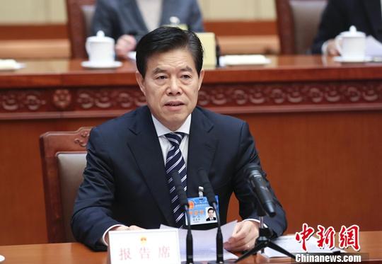 商务部部长钟山。中新社记者 杜洋 摄