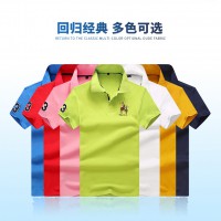 高档纯棉polo春夏休闲新款商务T恤