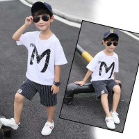 夏季新款时尚男孩套装46元/套