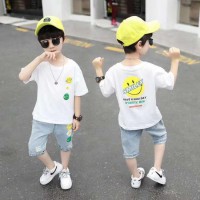 【批发】夏季新款时尚男孩套装40元/套 10套起批