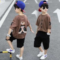 【批发】夏季新款时尚小男孩套装35/套 10套起批
