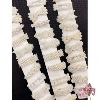【批发】网红款珍珠水钻边夹发夹50条起批 4.8元/条 一条10个