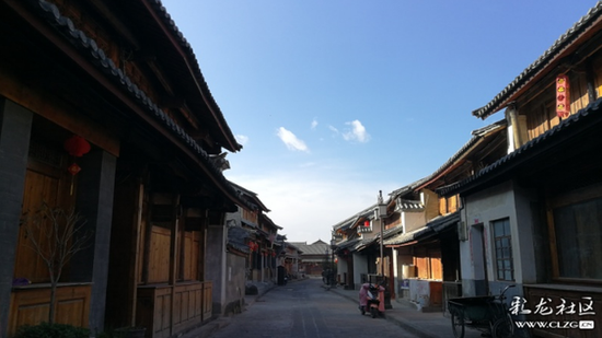 剑川古城。图自彩龙社区@云与梦之间