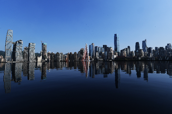 这是2020年5月10日拍摄的重庆城市景象。新华社记者 王全超 摄
