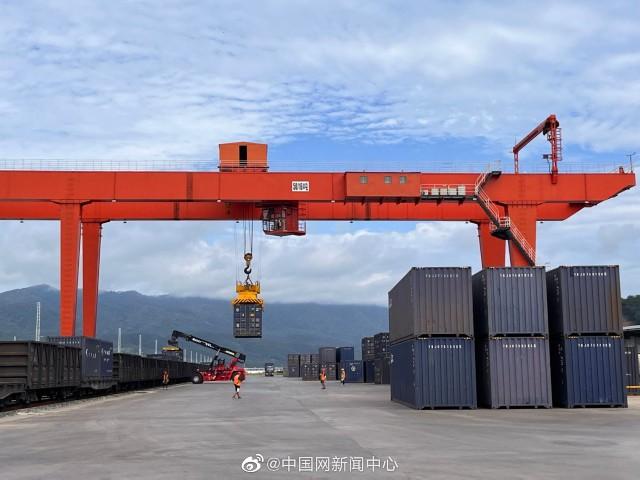 野象谷站货场。中国网发 杨紫轩/摄