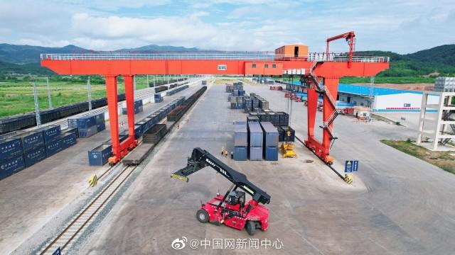野象谷站货场。中国网发 杨紫轩/摄