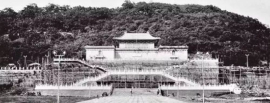1965年台北故宫博物院竣工时照